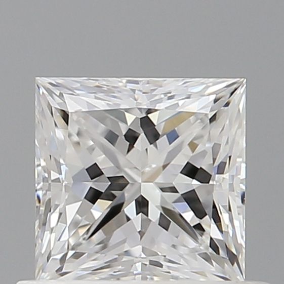 0.7ct Princess D VVS1 Natural Diamond