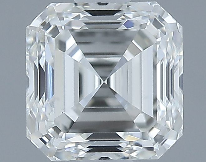 0.78ct Asscher H VS2 Natural Diamond