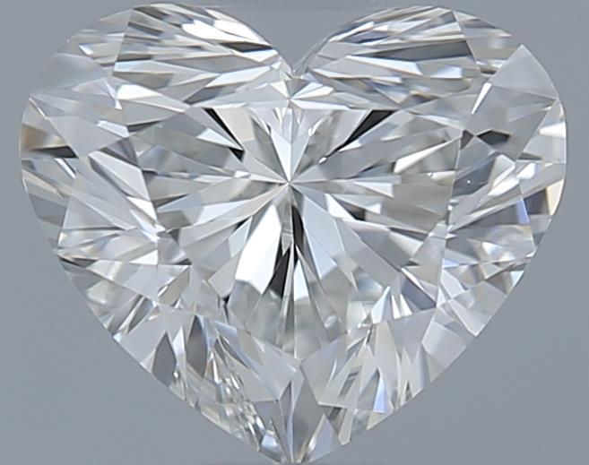 0.72ct Heart H VS1 Natural Diamond
