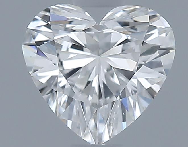 0.71ct Heart E SI1 Natural Diamond