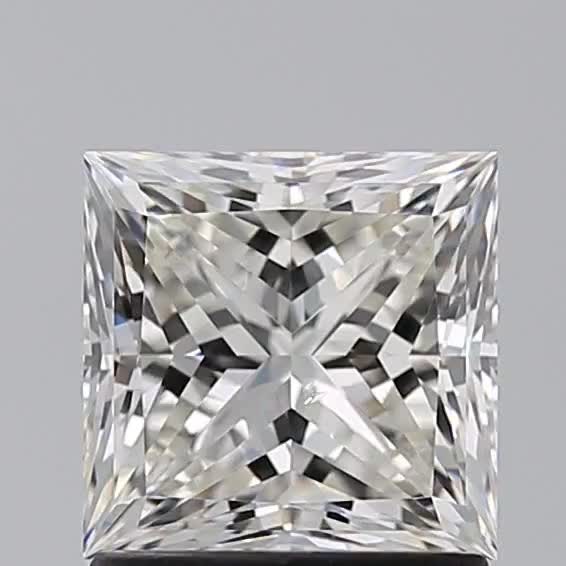 1.5ct Princess H SI1 Natural Diamond