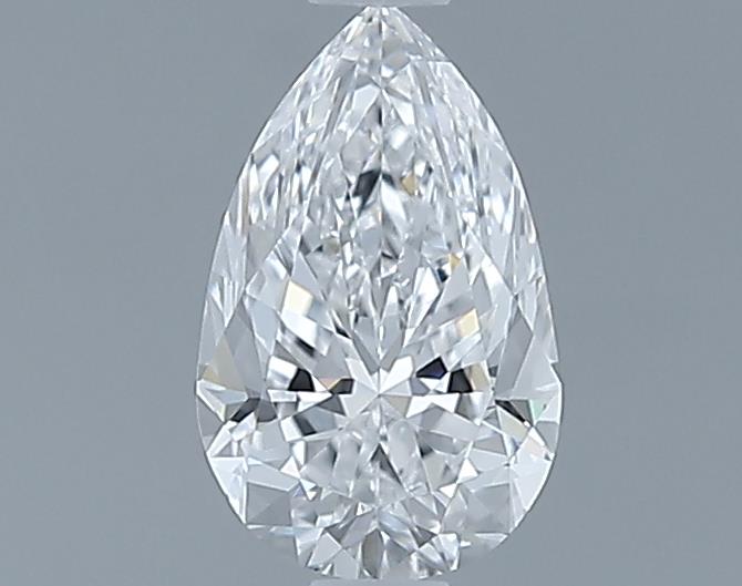 0.7ct Pear D VVS2 Natural Diamond