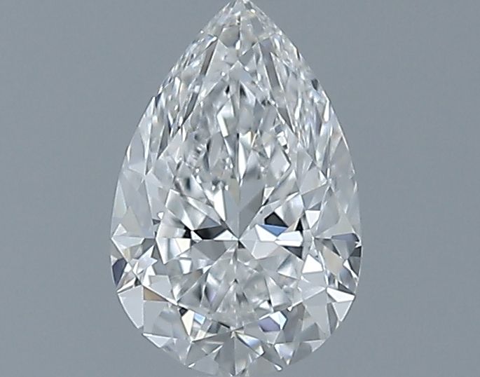 0.7ct Pear F VVS1 Natural Diamond