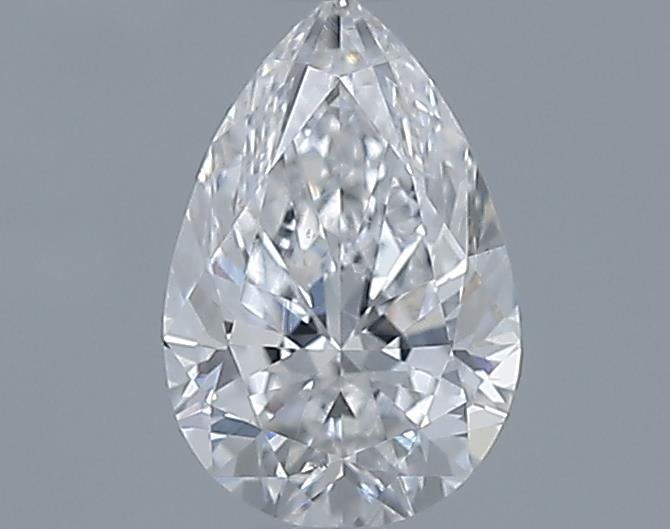 0.61ct Pear D VS2 Natural Diamond