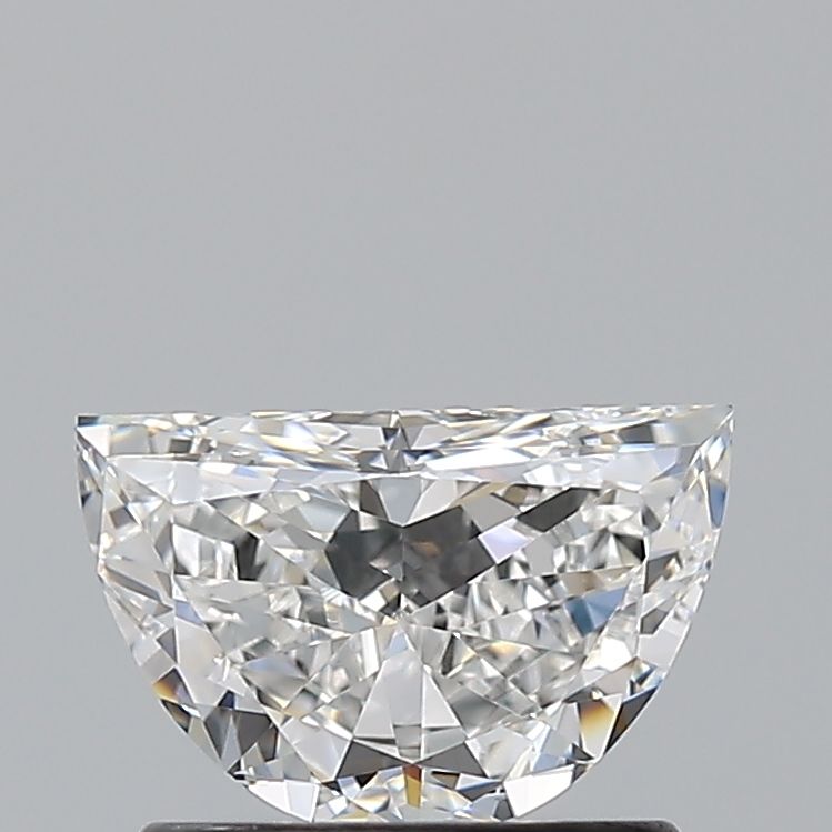 0.7ct Half Moon F VVS1 Natural Diamond