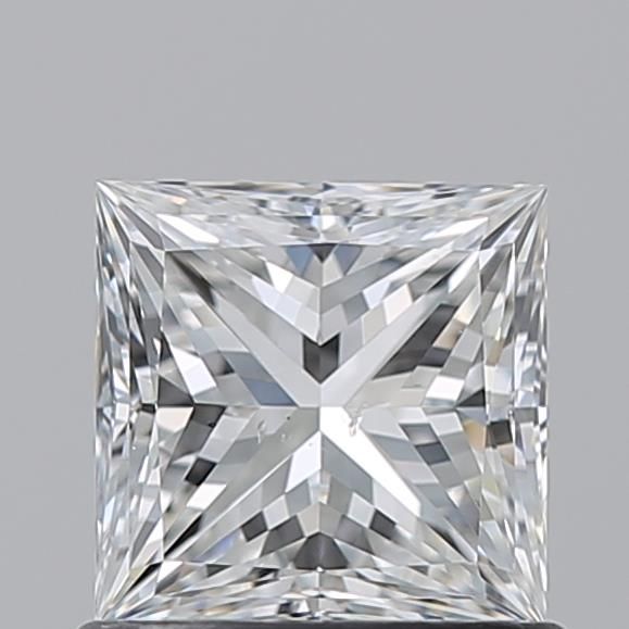 0.9ct Princess E SI1 Natural Diamond