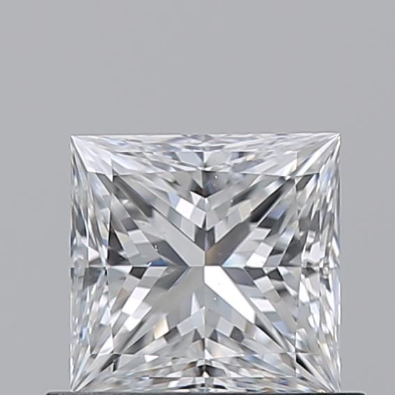 0.7ct Princess E SI1 Natural Diamond