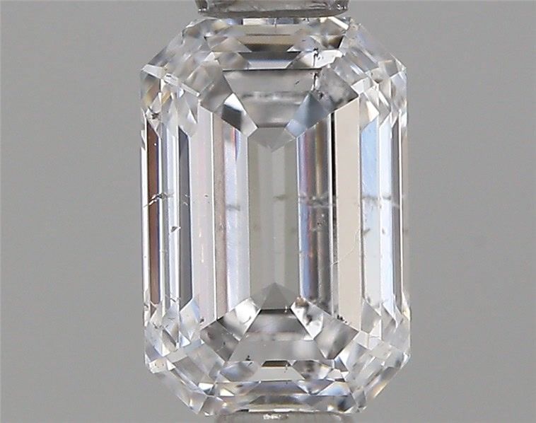 0.73ct Emerald D SI1 Natural Diamond