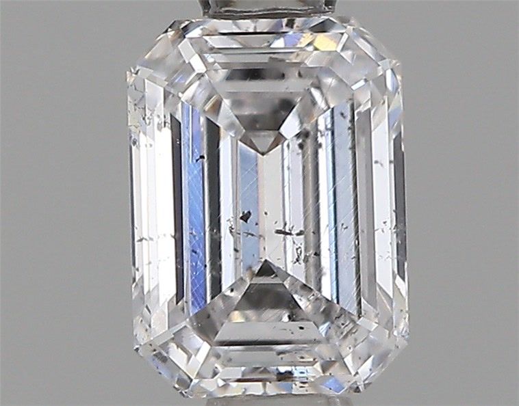 0.72ct Emerald E SI1 Natural Diamond