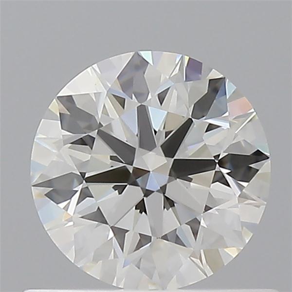 0.61ct Round H VVS2 Natural Diamond