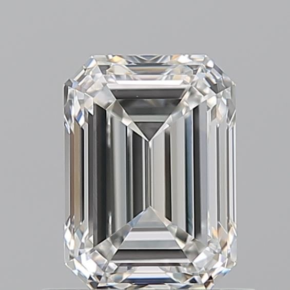 1.01ct Emerald F VVS2 Natural Diamond