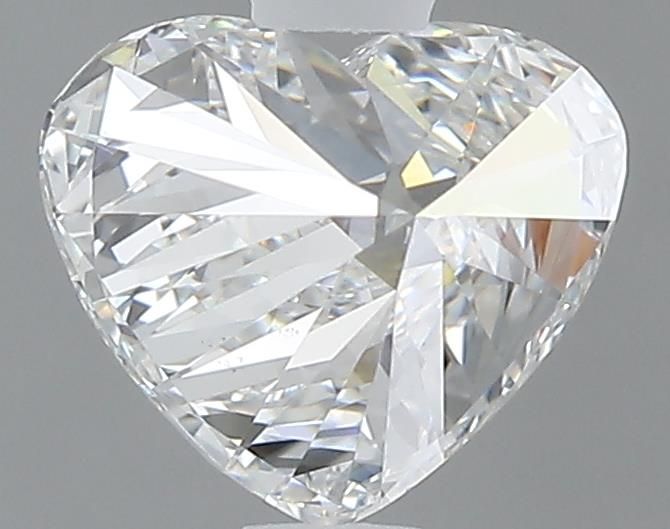 0.91ct Heart F VS1 Natural Diamond