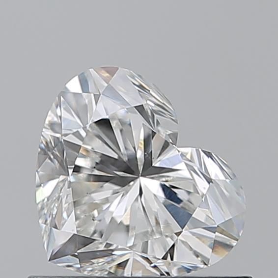 0.71ct Heart H VS2 Natural Diamond