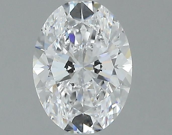 1ct Oval D SI1 Natural Diamond