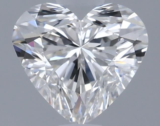 0.56ct Heart F VVS1 Natural Diamond