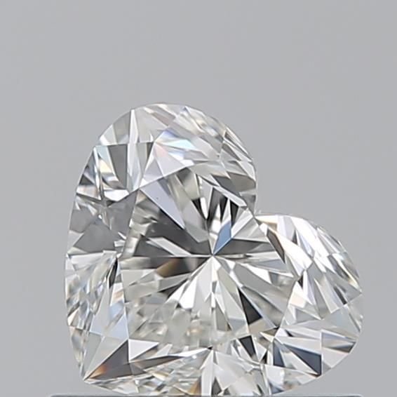0.71ct Heart H VVS2 Natural Diamond