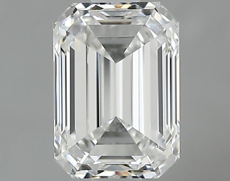 1ct Emerald F FL Natural Diamond