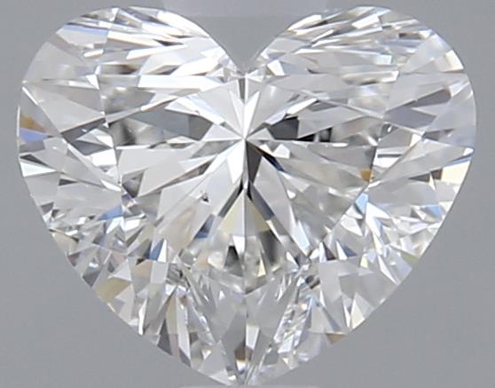 0.9ct Heart F VS2 Natural Diamond