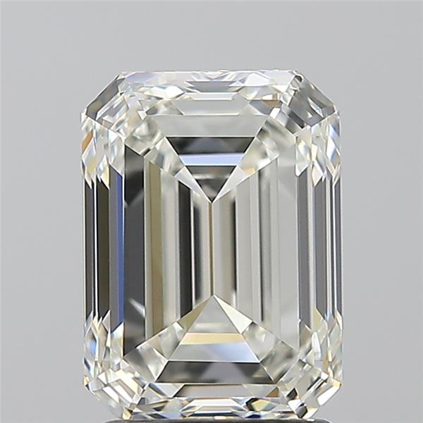 2.5ct Emerald J VVS2 Natural Diamond