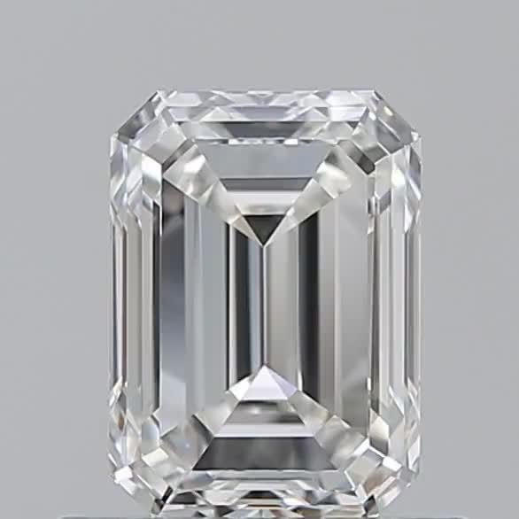 0.9ct Emerald G VVS1 Natural Diamond