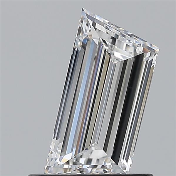 0.7ct Trapezoid D SI1 Natural Diamond