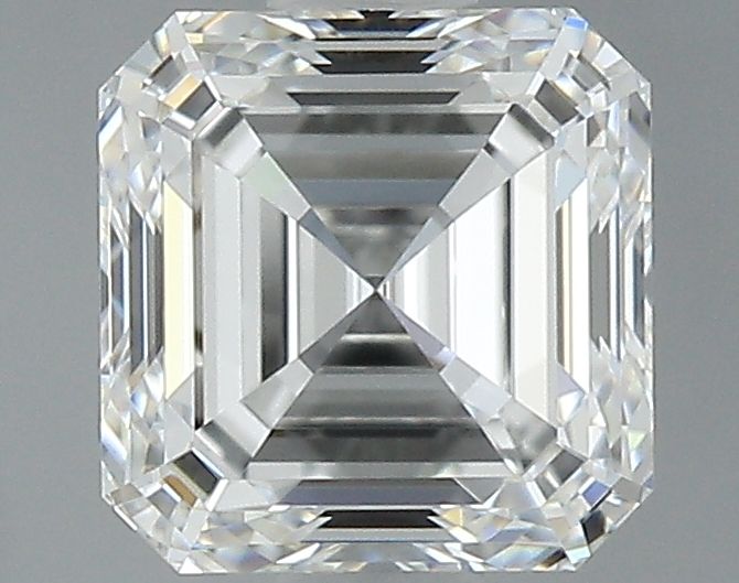 1ct Asscher F IF Natural Diamond