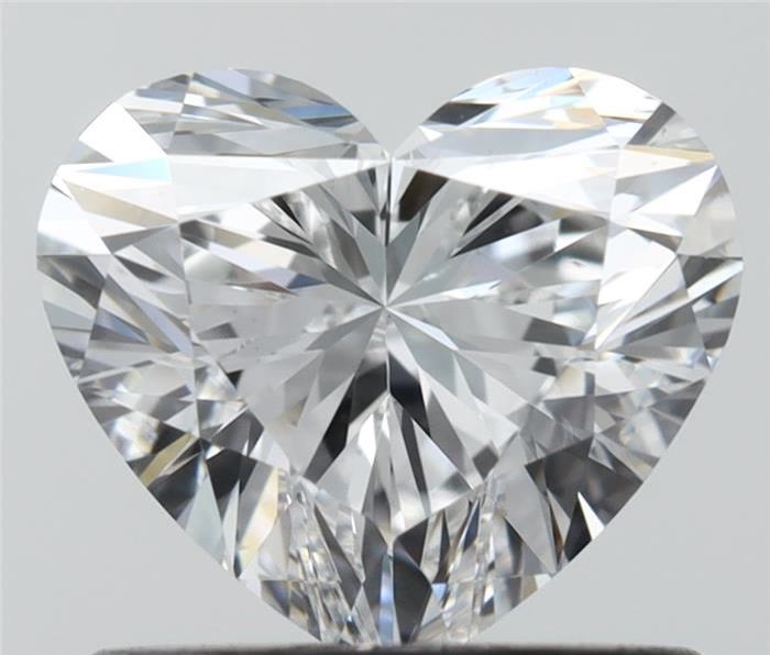 0.8ct Heart E VS2 Natural Diamond