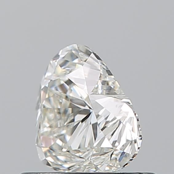 0.7ct Heart J VVS1 Natural Diamond