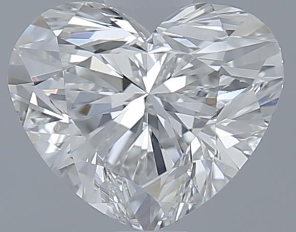 0.9ct Heart F VS1 Natural Diamond