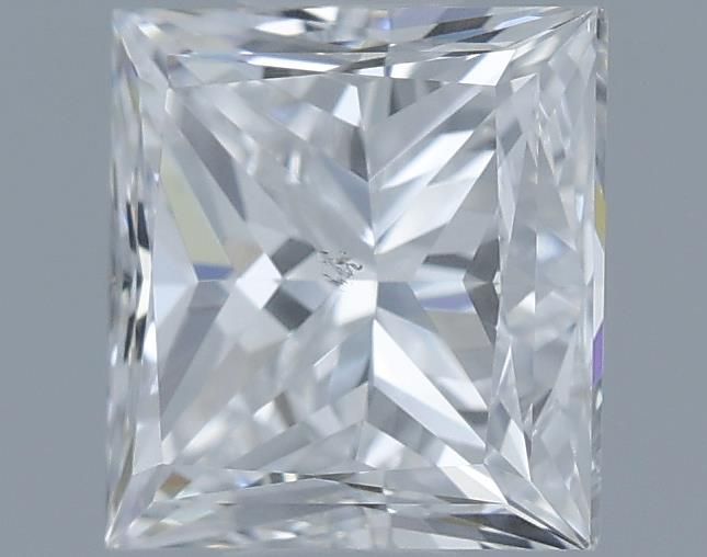 0.9ct Princess E SI1 Natural Diamond