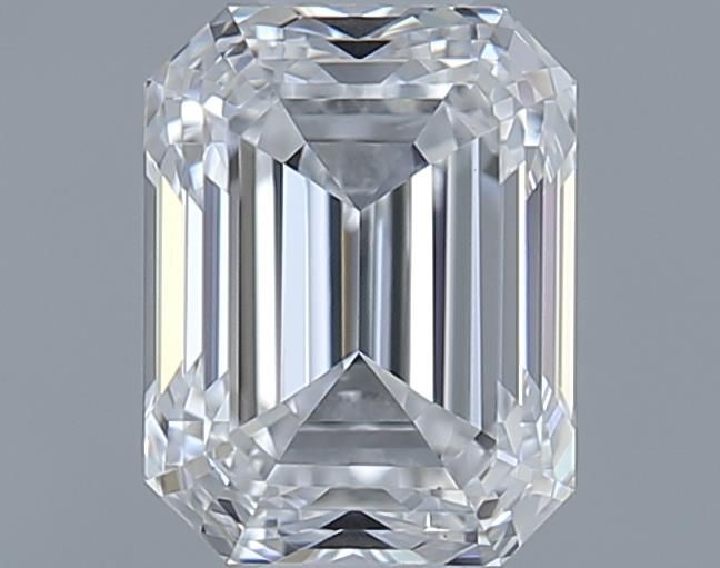 0.9ct Emerald D VS1 Natural Diamond