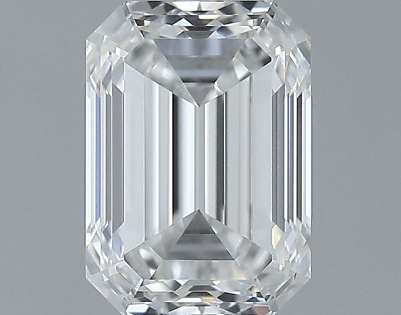 1.1ct Emerald F IF Natural Diamond