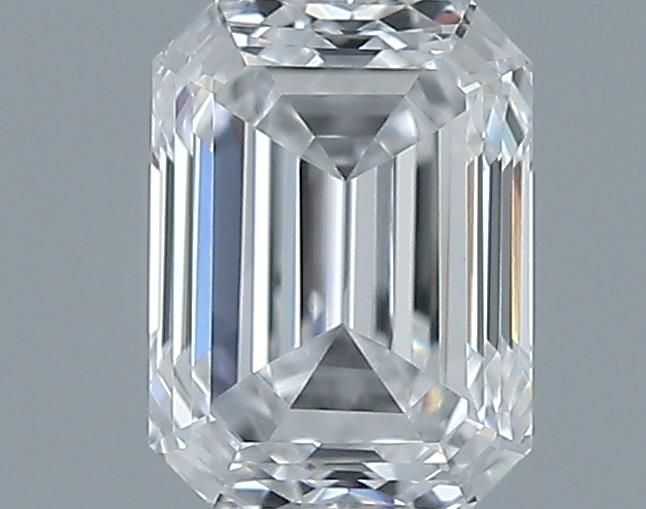 0.71ct Emerald D VVS2 Natural Diamond