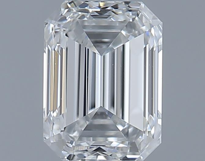 0.71ct Emerald F VS1 Natural Diamond