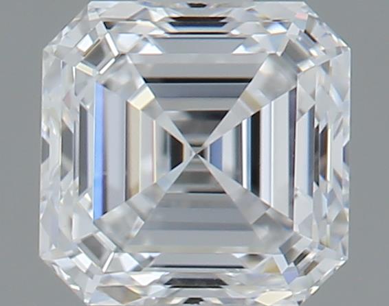 0.54ct Asscher D VS1 Natural Diamond
