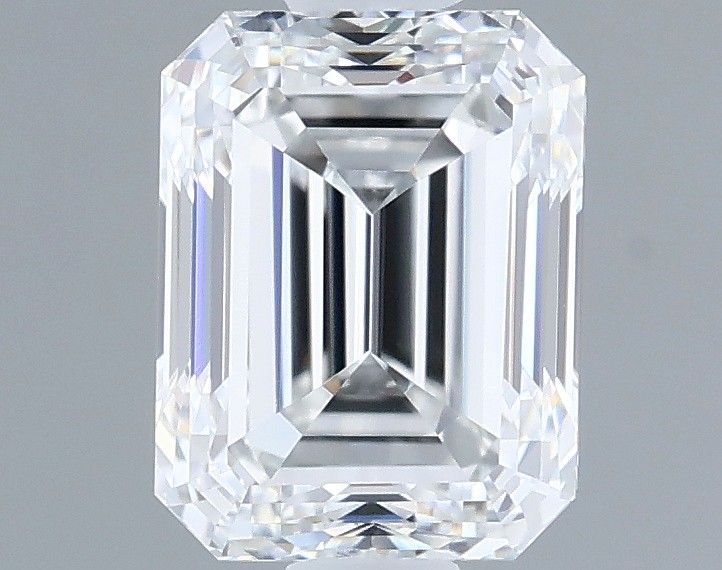 1ct Emerald F VVS1 Natural Diamond