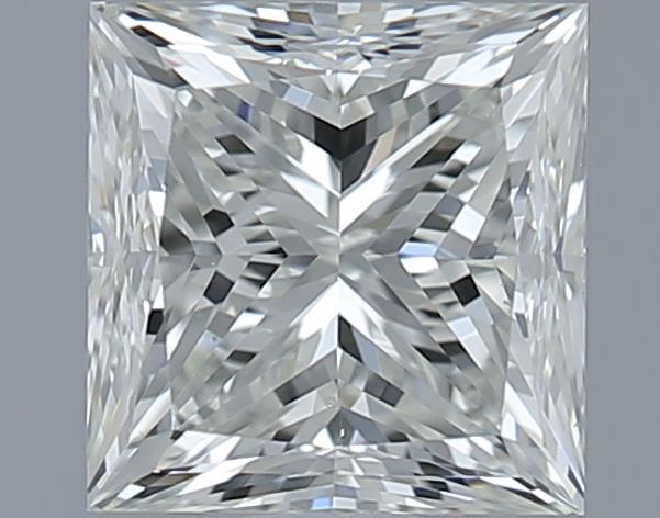 0.9ct Princess K SI1 Natural Diamond
