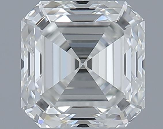 0.72ct Asscher H VVS1 Natural Diamond