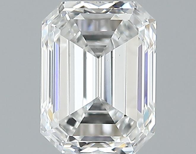 0.8ct Emerald F VS1 Natural Diamond