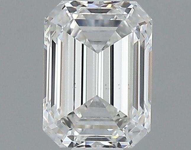 0.51ct Emerald F VS2 Natural Diamond