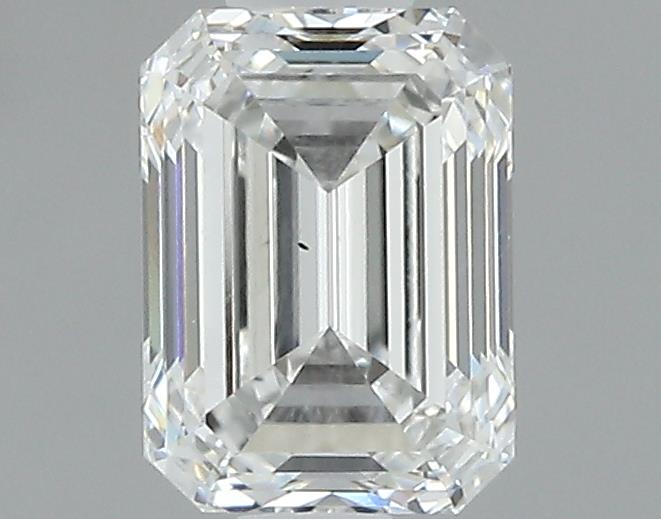 0.8ct Emerald F VS2 Natural Diamond