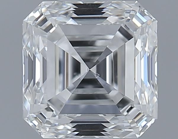 0.7ct Asscher E VS2 Natural Diamond