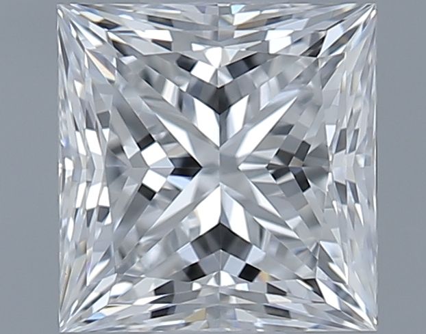 0.91ct Princess E VVS1 Natural Diamond