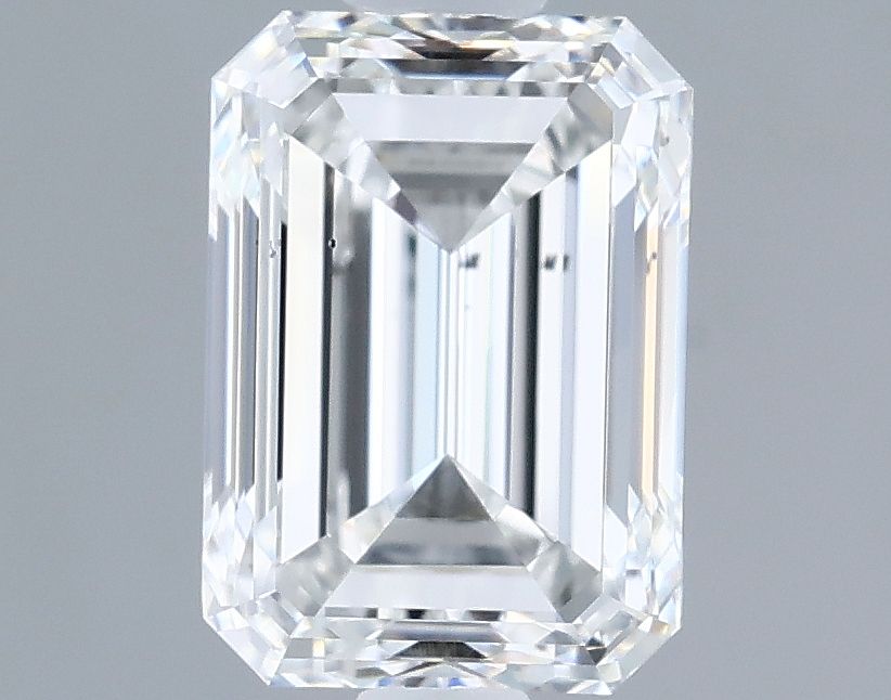 1.5ct Emerald F SI1 Natural Diamond