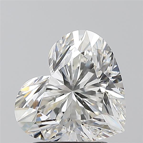 2.03ct Heart H SI1 Natural Diamond