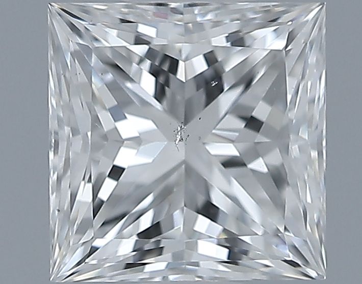 0.9ct Princess F SI1 Natural Diamond