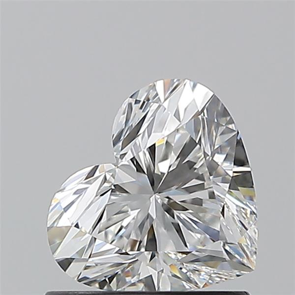 0.9ct Heart F VS1 Natural Diamond