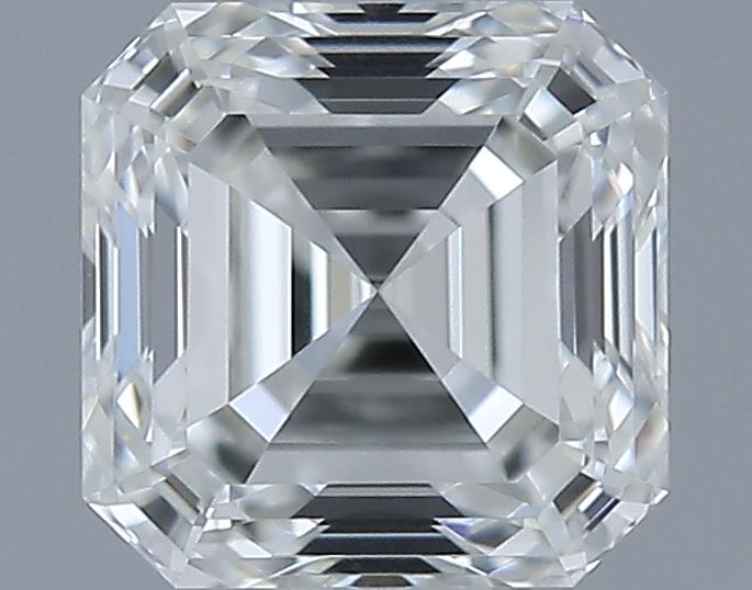0.72ct Asscher H IF Natural Diamond