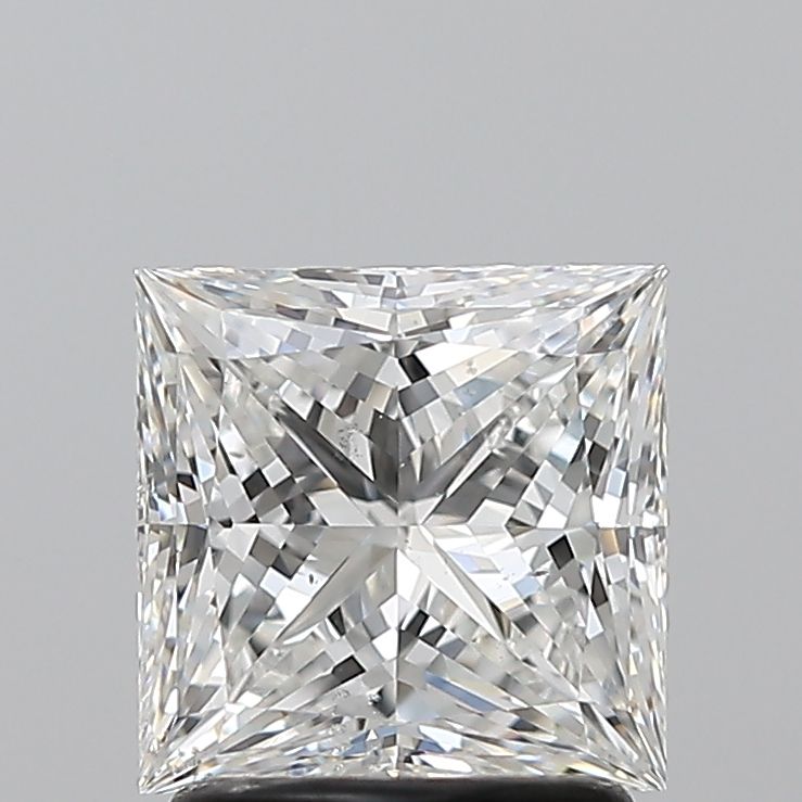 1.7ct Princess F SI1 Natural Diamond
