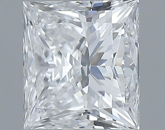 0.9ct Princess D VVS1 Natural Diamond